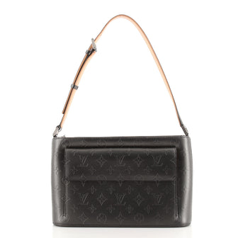 Louis Vuitton Mat Allston Handbag Monogram Vernis