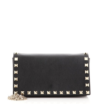 Valentino Rockstud Pouch Crossbody Bag Leather Mini