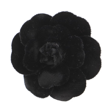 Chanel Camellia Brooch Denim