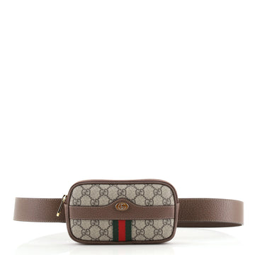 Gucci Ophidia Belt Bag GG Coated Canvas Mini