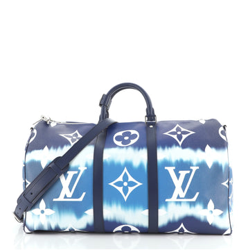 Louis Vuitton Keepall Bandouliere Bag Limited Edition Escale Monogram Giant 50