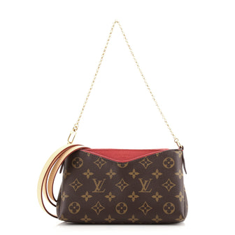 Louis Vuitton Pallas Clutch Monogram Canvas