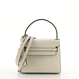 Valentino My Rockstud Satchel Leather Mini