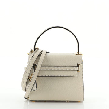 Valentino My Rockstud Satchel Leather Mini