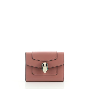 Bvlgari Serpenti Forever Card Holder Leather