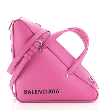 Balenciaga Triangle Duffle Bag Leather Small