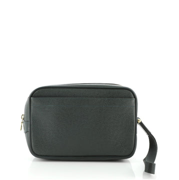 Louis Vuitton Kaluga Pochette Clutch Taiga Leather