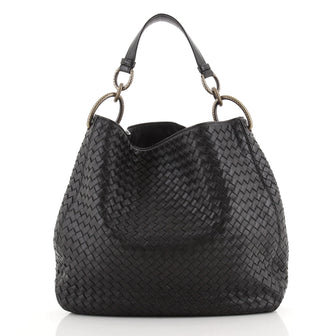 Bottega Veneta Loop Shoulder Bag Intrecciato Nappa Large