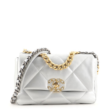 Chanel 19 Flap Bag Quilted Lambskin Medium