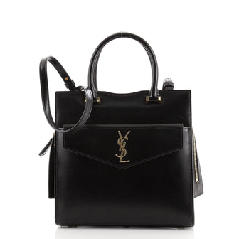 Saint Laurent Uptown Tote Leather Small