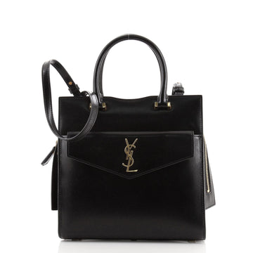 Saint Laurent Uptown Tote Leather Small