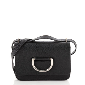 Burberry D-Ring Shoulder Bag Leather Mini