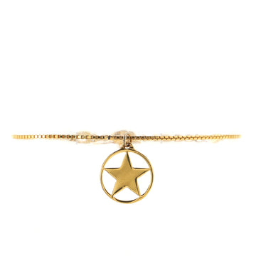 Christian Dior Vintage Gold Star Bracelet Metal