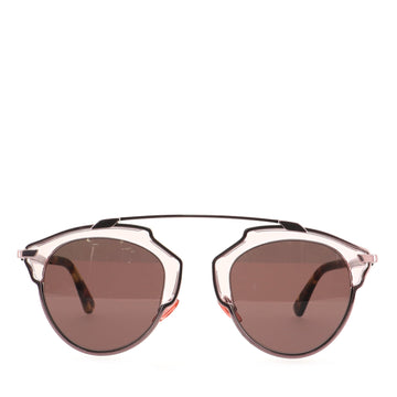 Christian Dior So Real Aviator Sunglasses Acetate and Metal