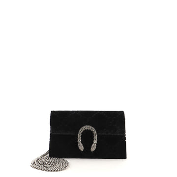 Gucci Dionysus Bag GG Velvet Super Mini