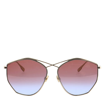 Christian Dior Stellaire 4 Geometric Sunglasses Metal