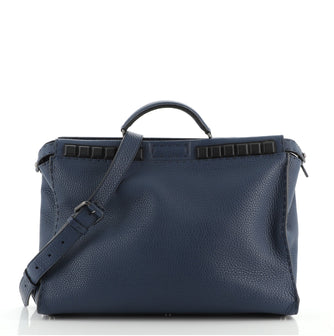 Fendi Selleria Peekaboo Bag Leather with Embellished Detail XL
