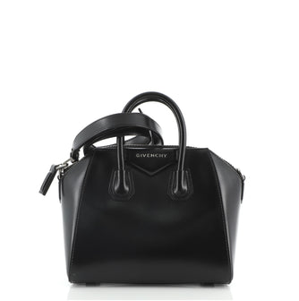 Givenchy Antigona Bag Glazed Leather Mini