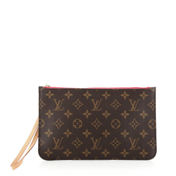 Louis Vuitton Neverfull Pochette Monogram Canvas Large