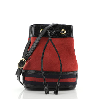 Gucci Ophidia Bucket Bag Suede Mini