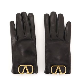 Valentino VLogo Gloves Leather
