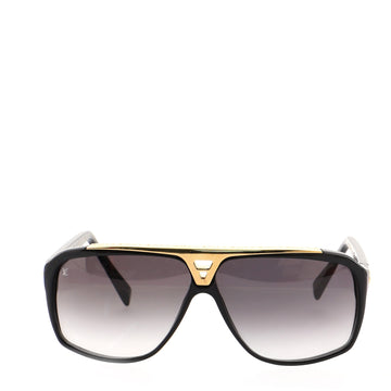 Louis Vuitton Evidence Aviator Sunglasses Acetate with Metal