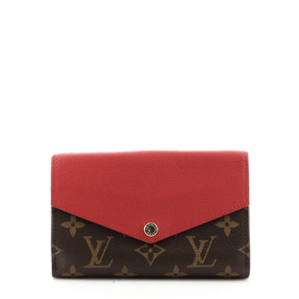 Louis Vuitton Pallas Compact Wallet Monogram Canvas and Calfskin
