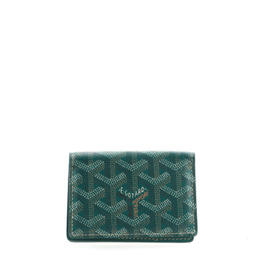 Goyard Business Card Case Coated Canvas