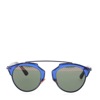 Christian Dior So Real Aviator Sunglasses Acetate and Metal