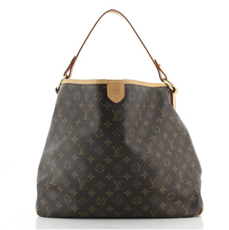 Louis Vuitton Delightful Handbag Monogram Canvas MM