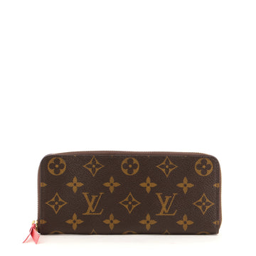 Louis Vuitton Clemence Wallet Monogram Canvas