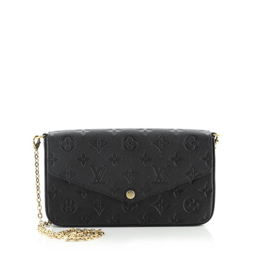 Louis Vuitton Felicie Pochette Monogram Empreinte Leather