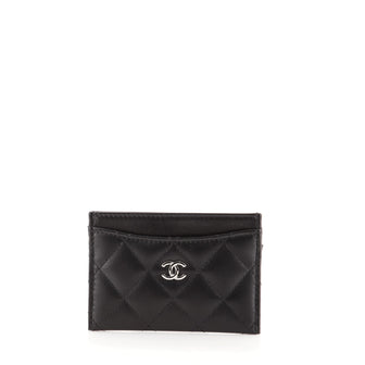 Chanel Classic Card Holder Quilted Lambskin