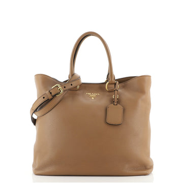 Prada Convertible Tote Vitello Phenix Tall