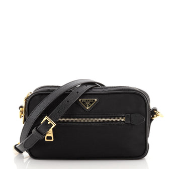 Prada Front Pocket Camera Bag Tessuto Small