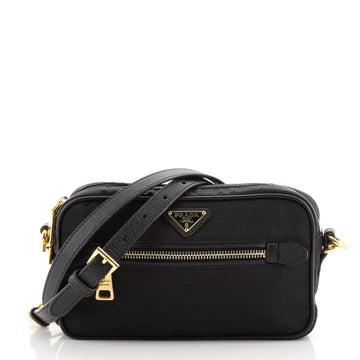 Prada Front Pocket Camera Bag Tessuto Small