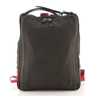Christian Louboutin Hop'N Zip Backpack Nylon