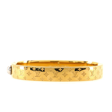 Louis Vuitton Nanogram Cuff Bracelet Metal