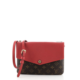 Louis Vuitton Twice Handbag Monogram Canvas
