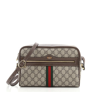 Gucci Ophidia Shoulder Bag GG Coated Canvas Small