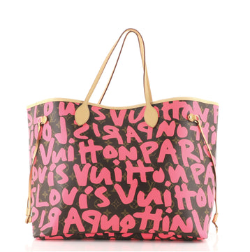 Louis Vuitton Neverfull Tote Limited Edition Monogram Graffiti GM