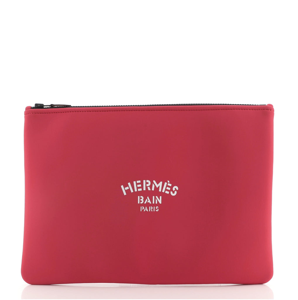 Hermes Marine Trousse Neobain Grand Modele Zipped Bath Case Pochette Bag  GM, BNIB!