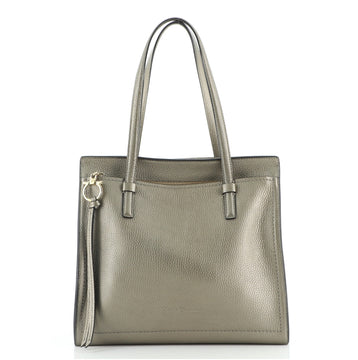 Salvatore Ferragamo Amy Tote Pebbled Leather Medium