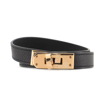 Hermes Kelly Double Tour Bracelet Leather
