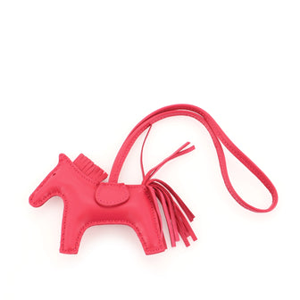 Hermes Mono-Tone GriGri Rodeo Bag Charm Leather PM