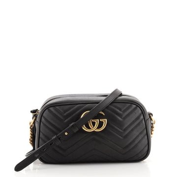 Gucci GG Marmont Shoulder Bag Matelasse Leather Small
