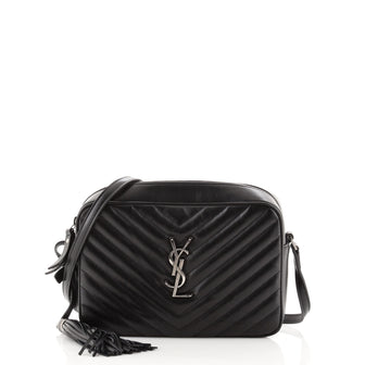 Saint Laurent Lou Camera Bag Matelasse Chevron Leather Small