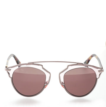 Christian Dior So Real Aviator Sunglasses Acetate and Metal