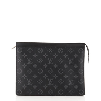 Louis Vuitton Pochette Voyage Monogram Eclipse Canvas MM