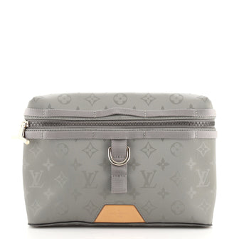Louis Vuitton Messenger Bag Limited Edition Titanium Monogram Canvas PM